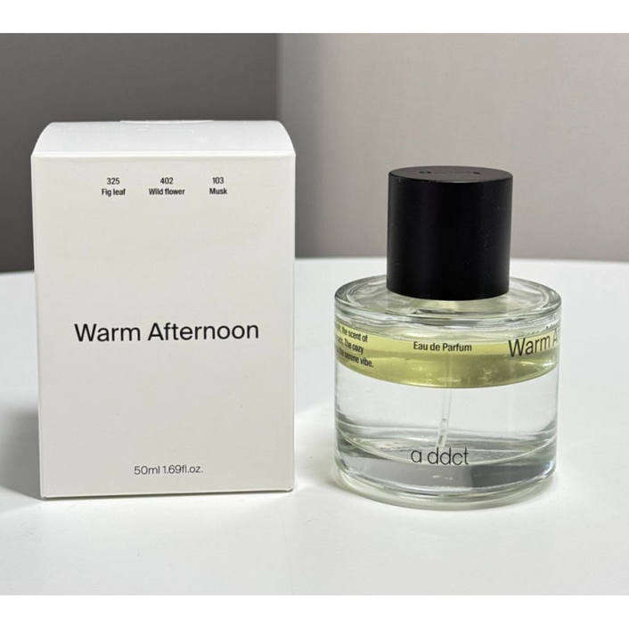 [본사정품] 에이딕트 오 드 퍼퓸 웜 애프터눈 머스크 싱그러운 향수 향기 워터베이스 저자극