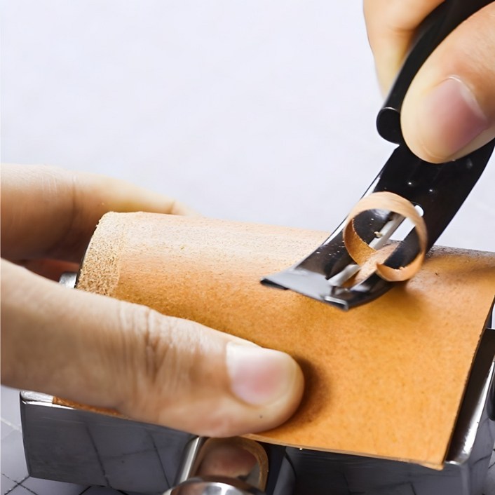 가죽 공예 피할기 원단 재단기 박피기