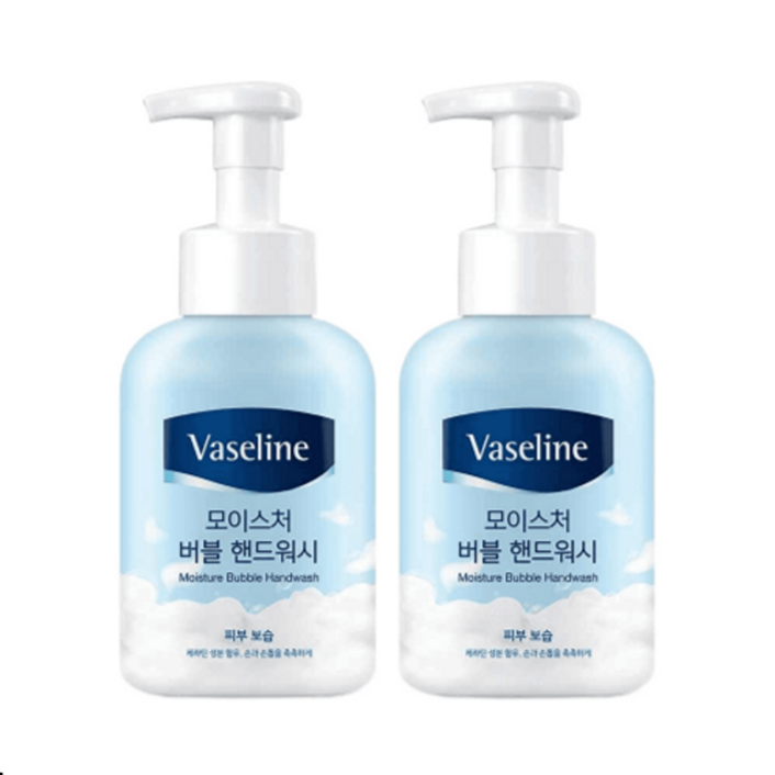 바세린 모이스처 핸드워시 손세정제 500ml, 2개
