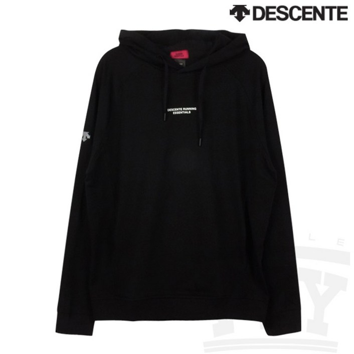 데상트  여성 러닝 후드티 SO122RHD21 BLK
