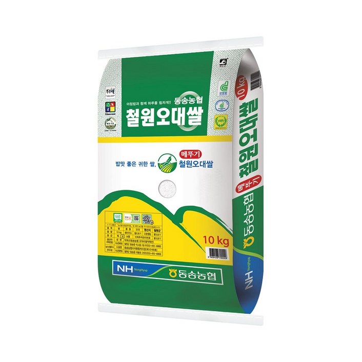 동송농협 철원 오대쌀 10kg 상등급 당일도정 단일품종, 1개, 10kg 동송농협 철원 오대쌀 10kg 상등급 당일도정 단일품종, 1개, 10kg