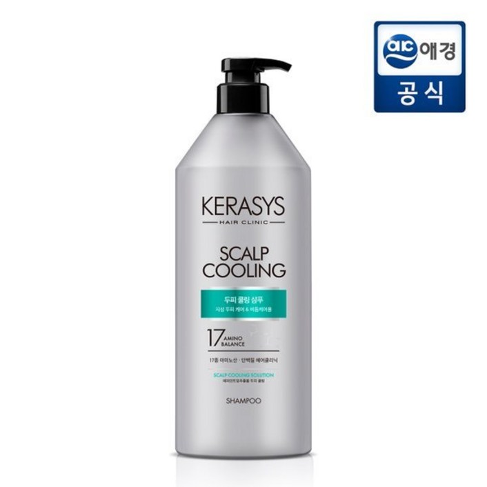 두피쿨링 클리닉 샴푸 980ml, 1개