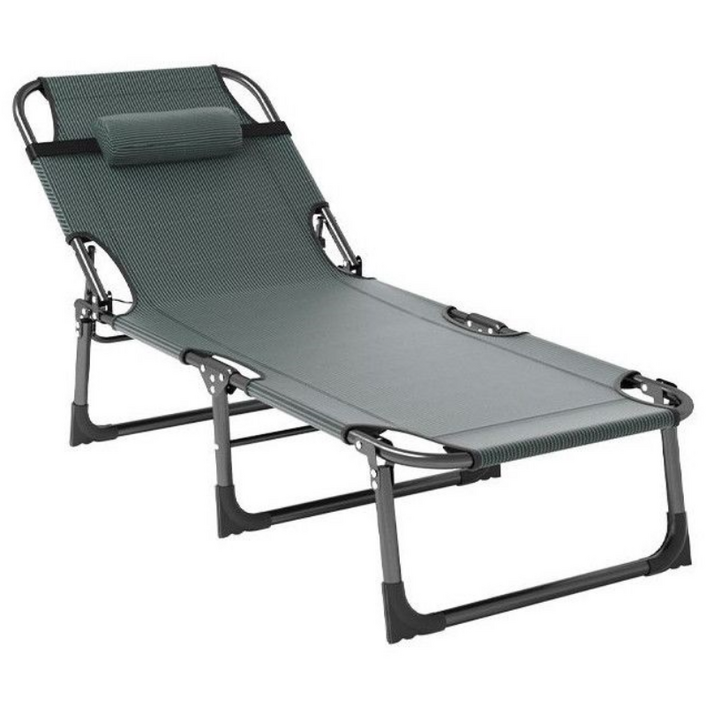 접이식 야전침대 2in1 캠핑용 침대 의자 등받이 각도조절 초경량 휴대용 1인용 싱글 리클라이너 무중력 의자 노인 어르신 학생 기숙사용 캠핑체어