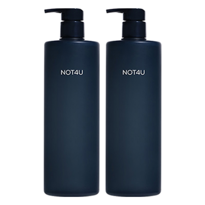 낫포유 클리어 올인원 바디워시 포맨 , 2개, 500ml