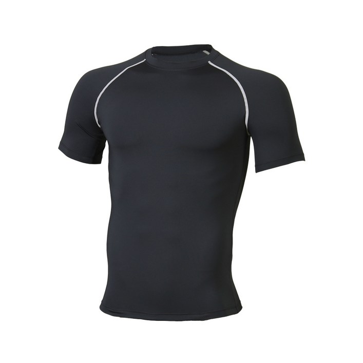 썸앤핏 남성용 스포츠 컴프레션 기능성 베이직 반팔 언더레이어 MTS1008