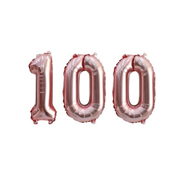 이베이비랜드 100일 호일 숫자풍선 세트