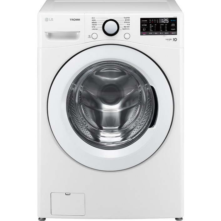 LG 트롬 드럼세탁기 F19WDWP 19kg 화이트유광 방문설치