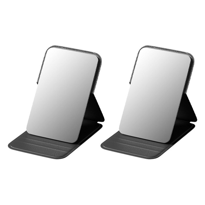 접이식 고선명 휴대용 손거울 2p