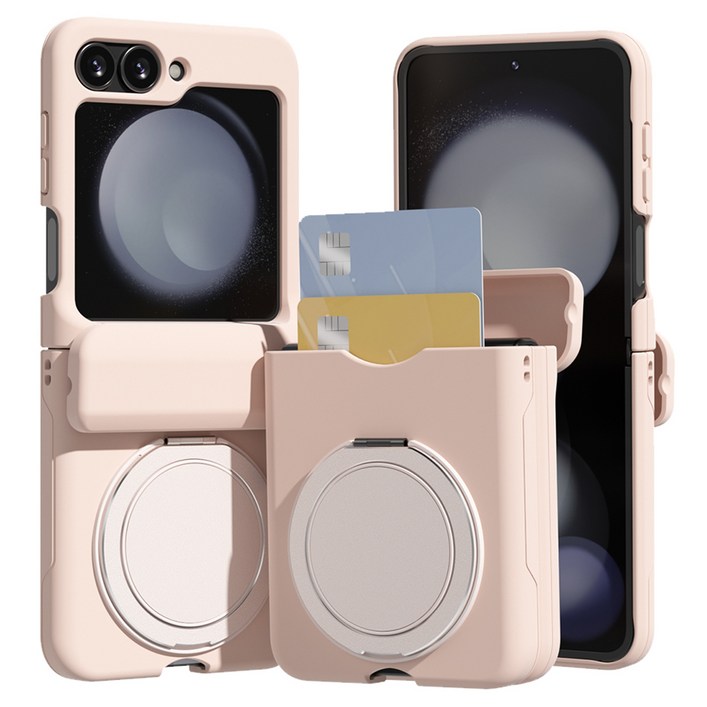 엑씨 가디언 카드수납 거치형 맥세이프 호환 자동 폴딩 힌지보호 휴대폰 케이스