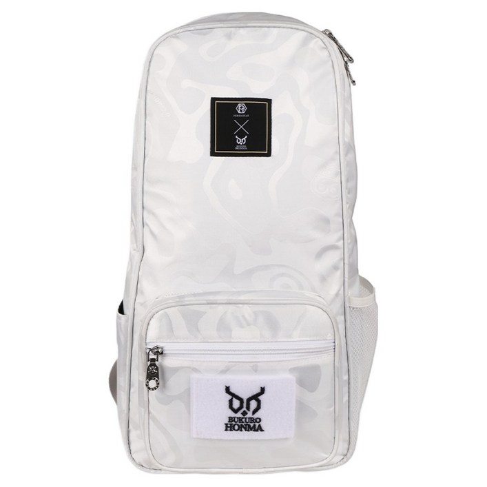 부쿠로혼마 스페셜 에디션 카모 파크골프 백팩 B4FUBP02, 화이트카모