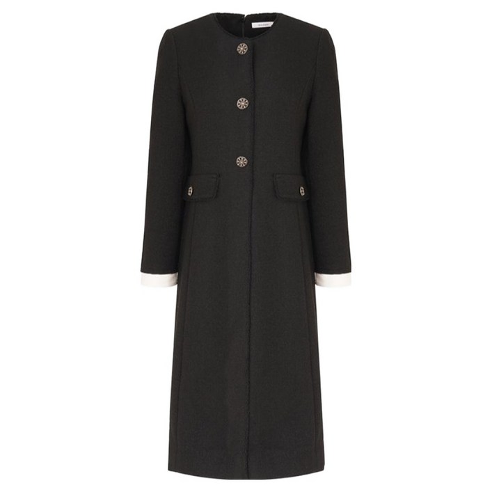 올리비아하슬러 H라인 트위드 보온 원피스 OHCWOP102