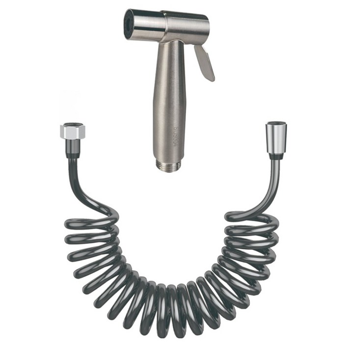 BK 스프레이건 + 스프링 호스 3m 샬럿64 SUS 304