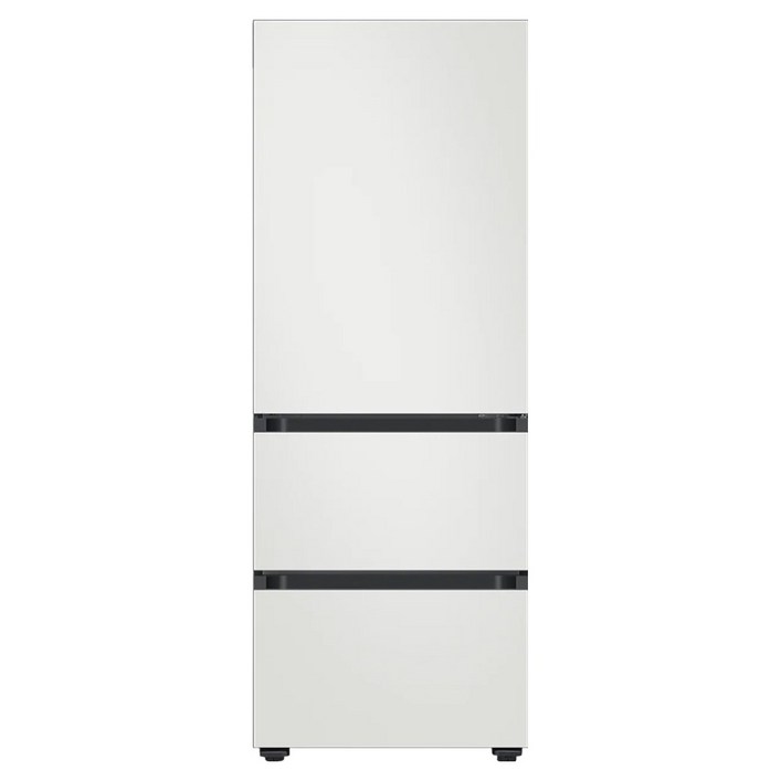 색상조합형 삼성전자 Bespoke 김치플러스 313L 3도어 스탠드형 김치냉장고 키친핏 방문설치