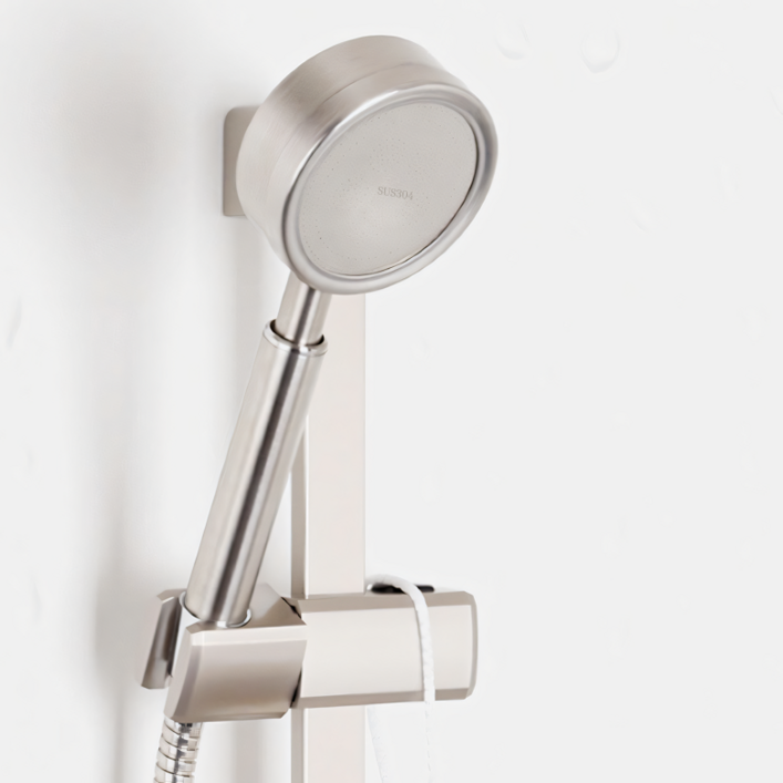 루벤하임 호텔식 수압상승 스테인리스 샤워기헤드