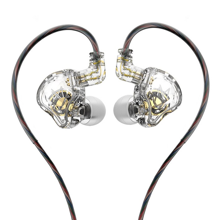 티알엔 프로급 인이어 DD 이어폰, TRNMT1, 클리어화이트