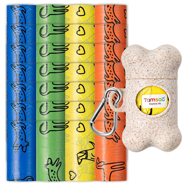 탐사 반려동물 배변봉투 풉백 리필 522매 (18매*29롤) & 케이스 세트