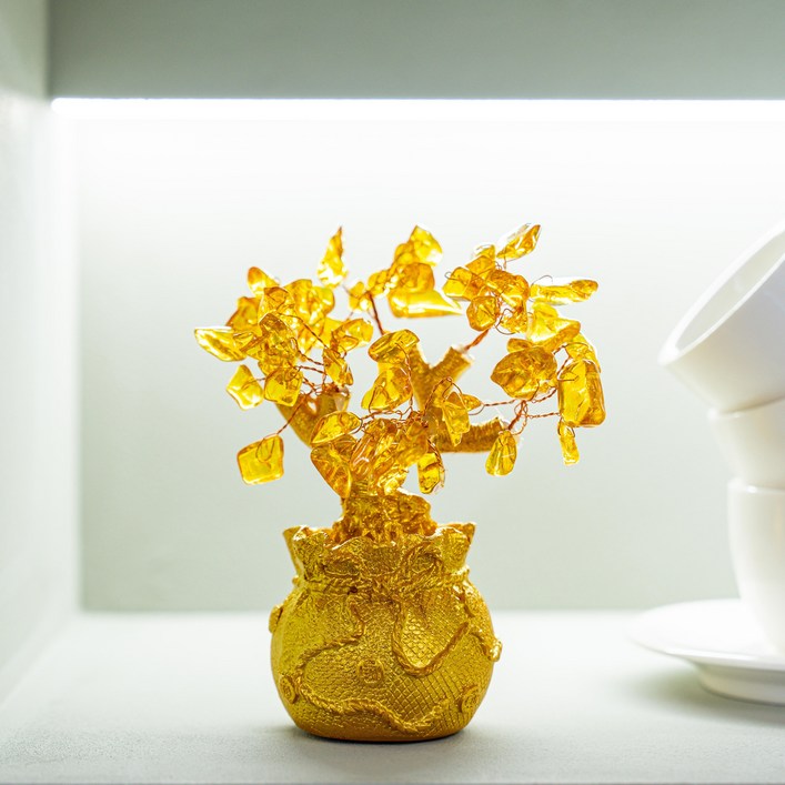 살림만렙 재물운 부르는 돈나무 금전수 금전운 미니어처 풍수 인테리어 소품