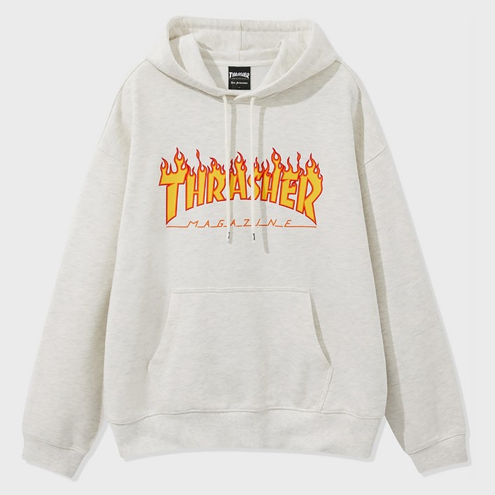 트레셔 플레임 로고 후디 TR2403HD02