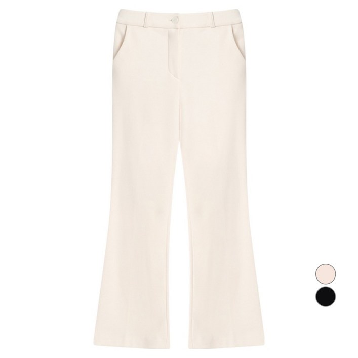 올리브데올리브 여성용 따뜻한 기모 부츠컷 슬랙스