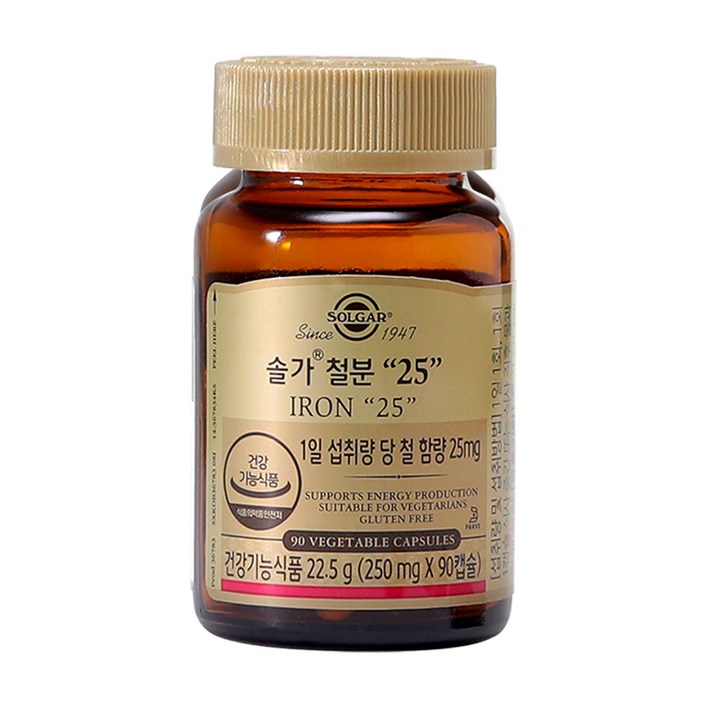 솔가 철분 25, 90캡슐, 1개