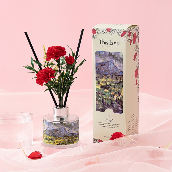 디스이즈 명화 카네이션 디퓨저, 포레스트, 120ml, 2세트
