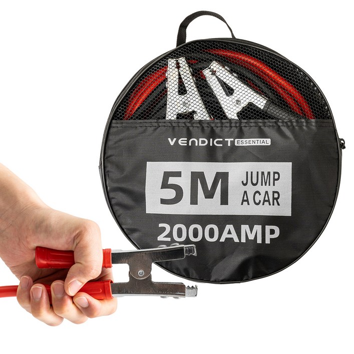 벤딕트 자동차 배터리 점프선 케이블 2000AMP