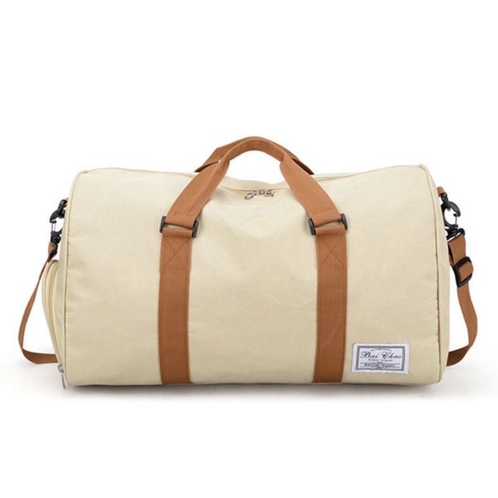 리뉴얼 감성 캠핑 캔버스 다용도 옷 수납 가방 대형