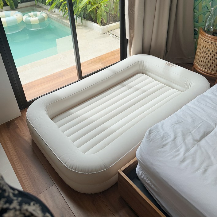 스네프 유아용 범퍼 여행용 캠핑 이동형 에어매트