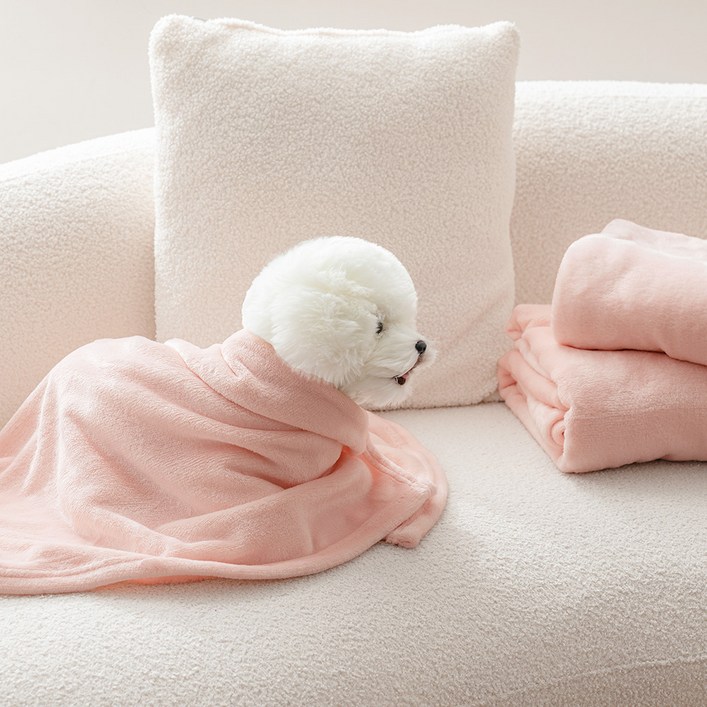 더페피 포근포근 펫 담요 겸 이불