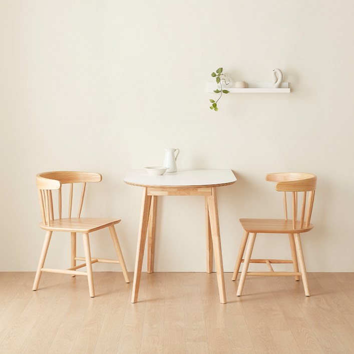 로엔 반타원 식탁 테이블 800 방문설치