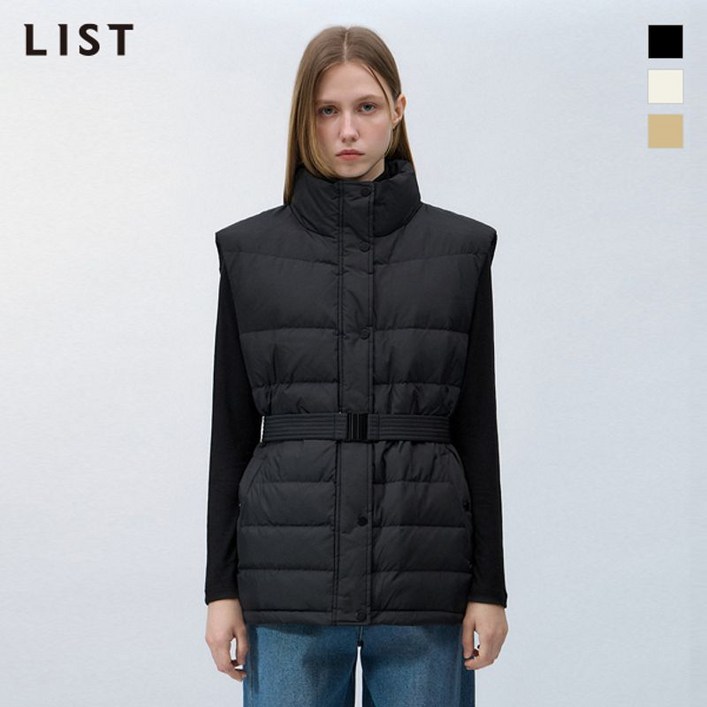 리스트 덕 다운 패딩 베스트 TSDVTO82030