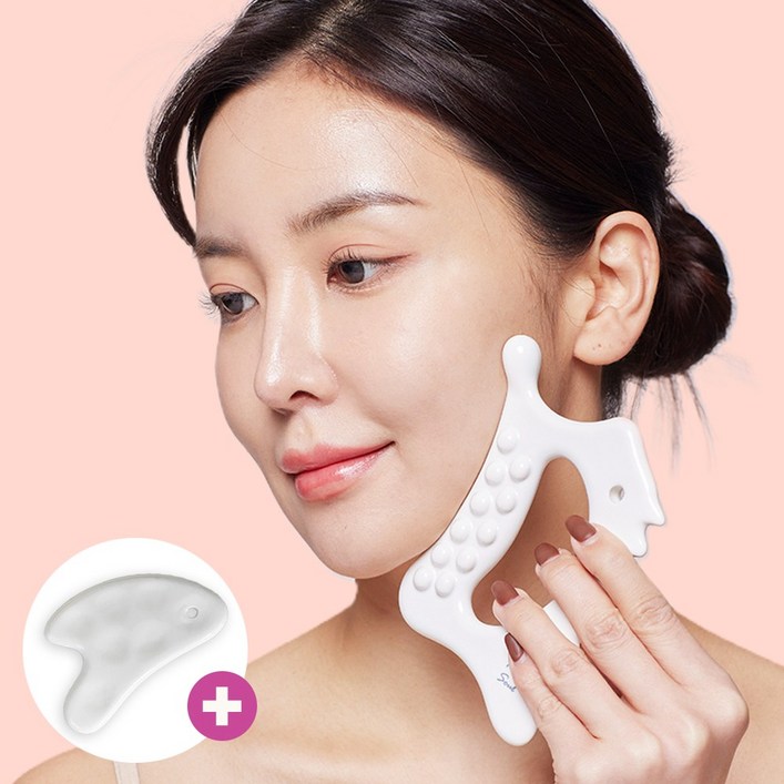 이너소울 세라믹 괄사마사지페이스 괄사 두피 림프 얼굴 괄사마사지기, 1개 이너소울 세라믹 괄사마사지페이스 괄사 두피 림프 얼굴 괄사마사지기, 1개