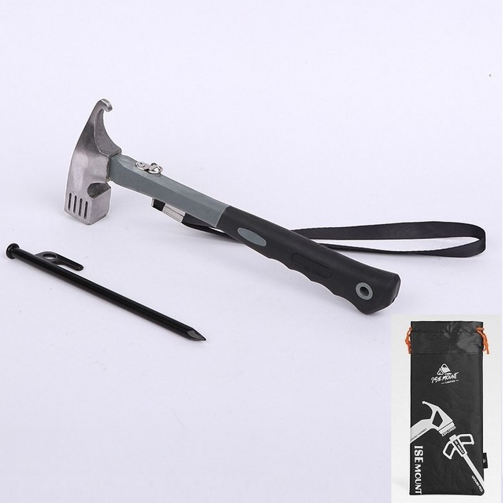 고강도 단조팩 사이즈 택1 8p  캠핑 망치 세트, 1개