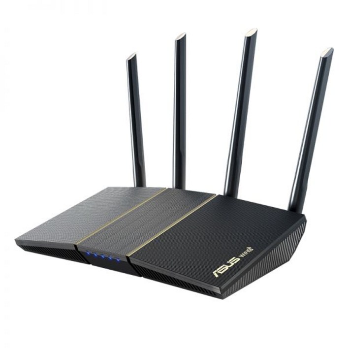 ASUS RTAX57 가정용 무선 게임밍 라우터 듀얼 wifi6 5기가비트 포트 전환 어댑터 증정