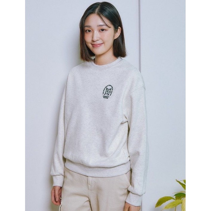 백화점정품 25년NEW 폴햄 POLHAM 여성 코숏 플리스 맨투맨 티셔츠 PHE4TR2020