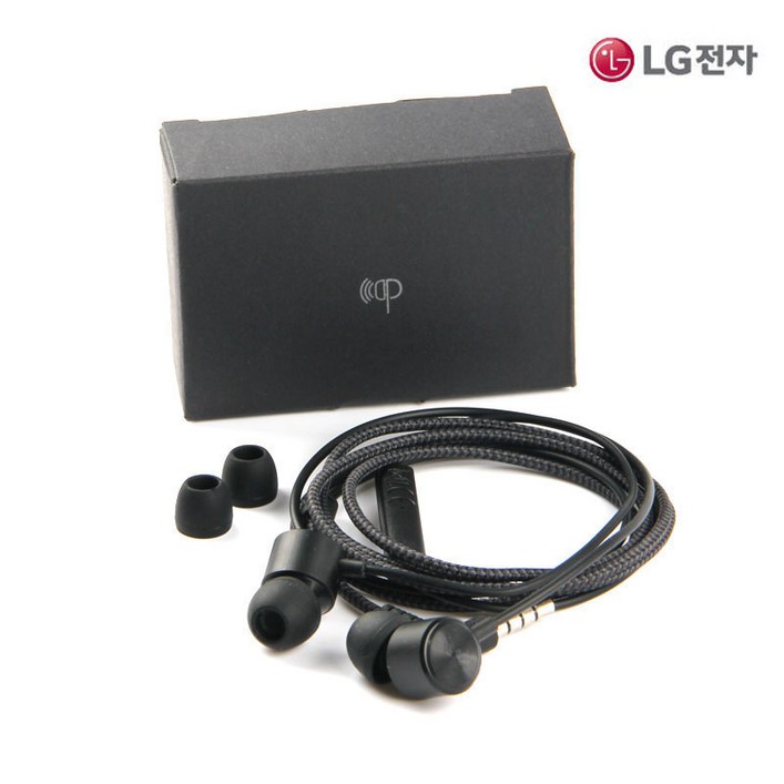 LG전자 쿼드 비트3 이어폰, HSS-F630, 블랙