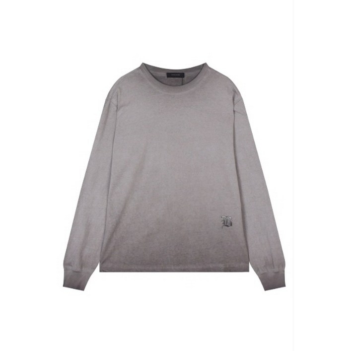 버커루 남성 자수 포인트 다잉 긴소매 티셔츠 TS100 모다대전점