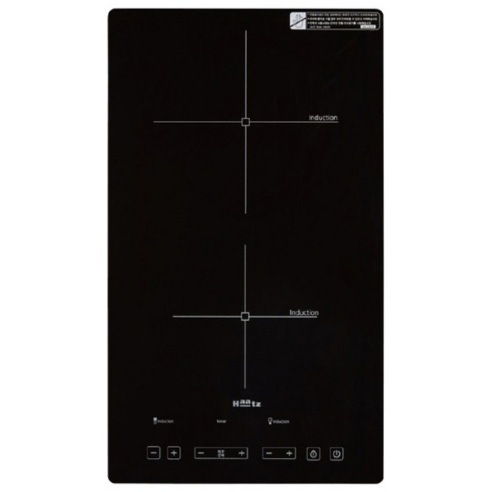 하츠 2구 빌트인 인덕션 전기레인지 자가설치 IH-232S, IH-232S (자가설치)