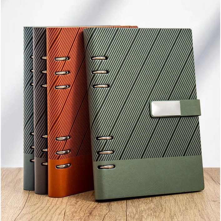 비케이코리아6공다이어리 인조가죽 하드커버 A5 100장 내장 만년다이어리