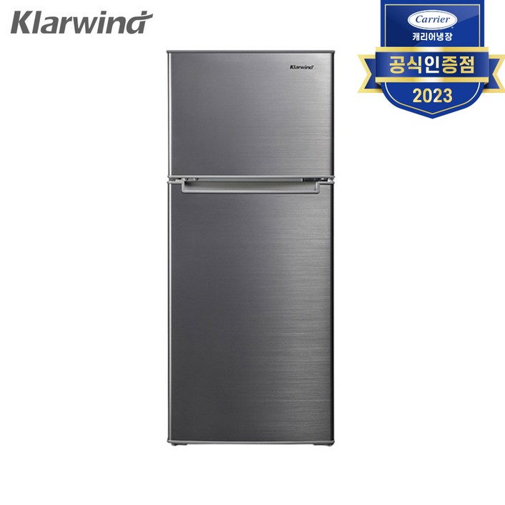 캐리어 클라윈드 슬림형 냉장고 CRFTD155MDE 155L, 단품, 메탈