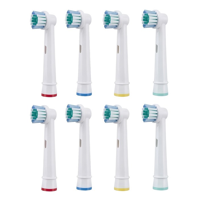 퓨어미즈키 오랄비 호환 전동칫솔모 일반모 성인용, 8개, SB17A