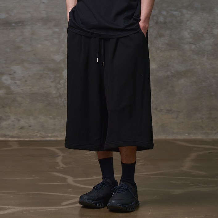 게인스보로 8부 시그니처 스웨트 버뮤다 팬츠 2COLOR