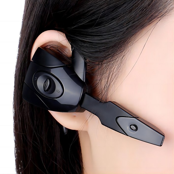 프리라이프 - 핸즈프리 귀걸이형 통화용 한쪽 블루투스 무선 이어폰