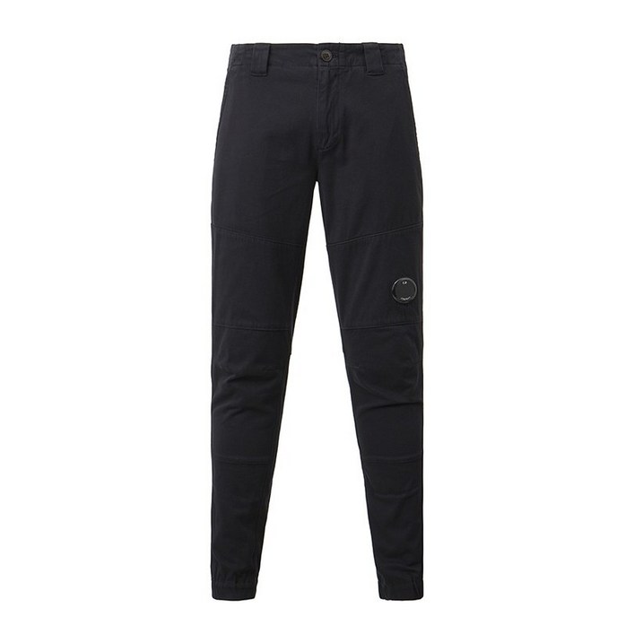 CP COMPANY 씨피컴퍼니 렌즈와펜 스트레치 코튼 팬츠 블랙 13CMPA361A005479G