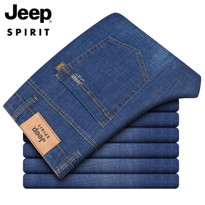 로켓 중지JEEP spirit 남성 청바지 스판 남자 캐쥬얼 팬츠 지프JPK 89006
