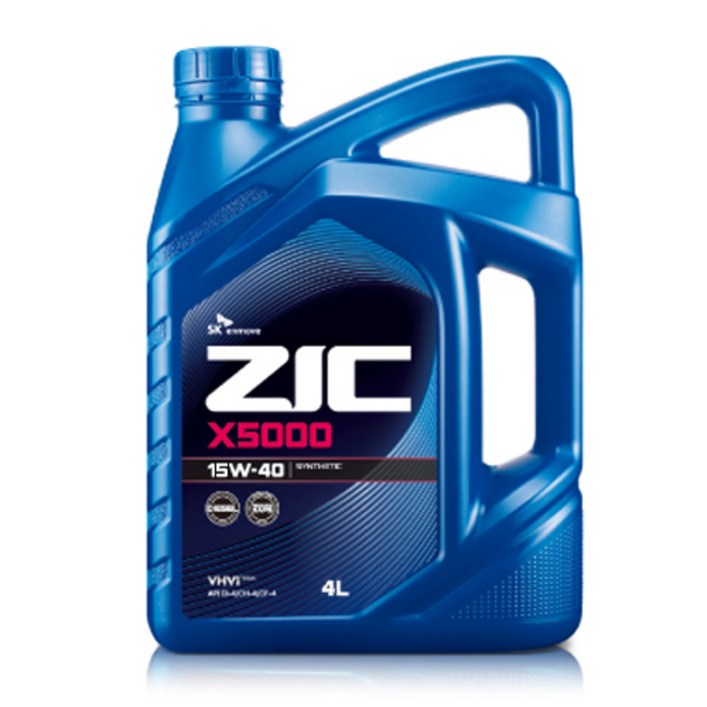 지크 X5000 15W40 4L 디젤 엔진오일