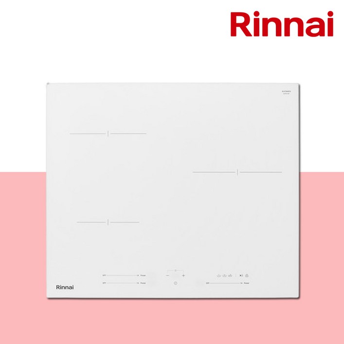 신한유통 인덕션3구전기레인지 화이트 대리점전용모델 타공치수 560X480, 빌트인, RIHST620MW  설치O 설치비현장결제