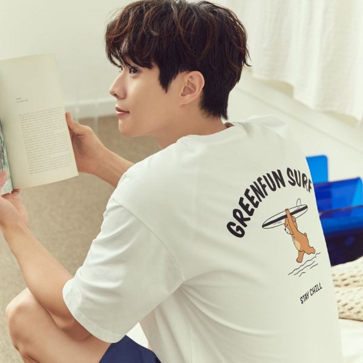 프로젝트엠 공용 문베어 그래픽 반팔티 EPE2TR3950