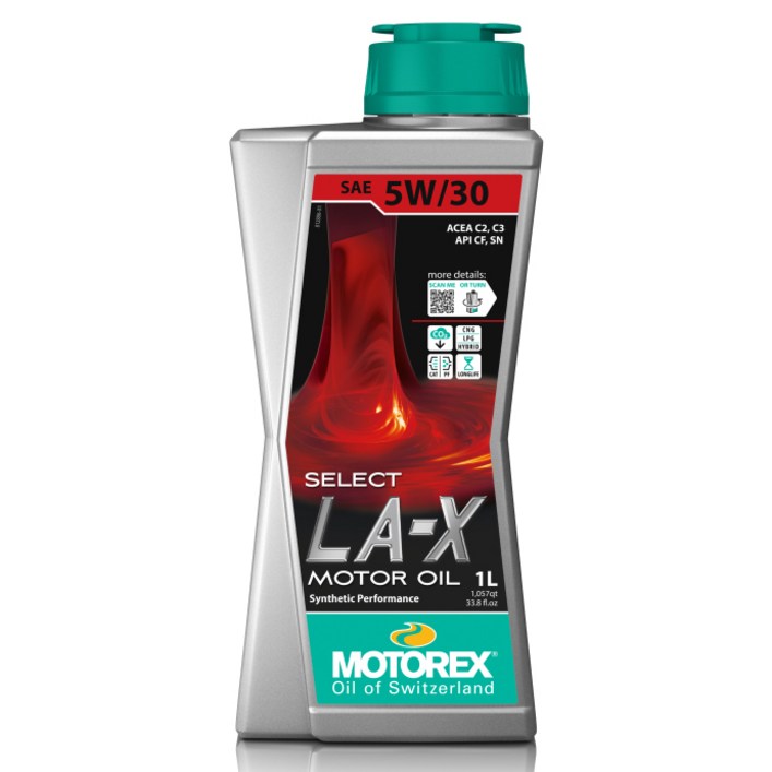 모토렉스 LAX 5W30 고성능 엔진오일 1L 디젤차 가솔린 하이브리드 수입차 국산차 C2 C3 규격 인증품