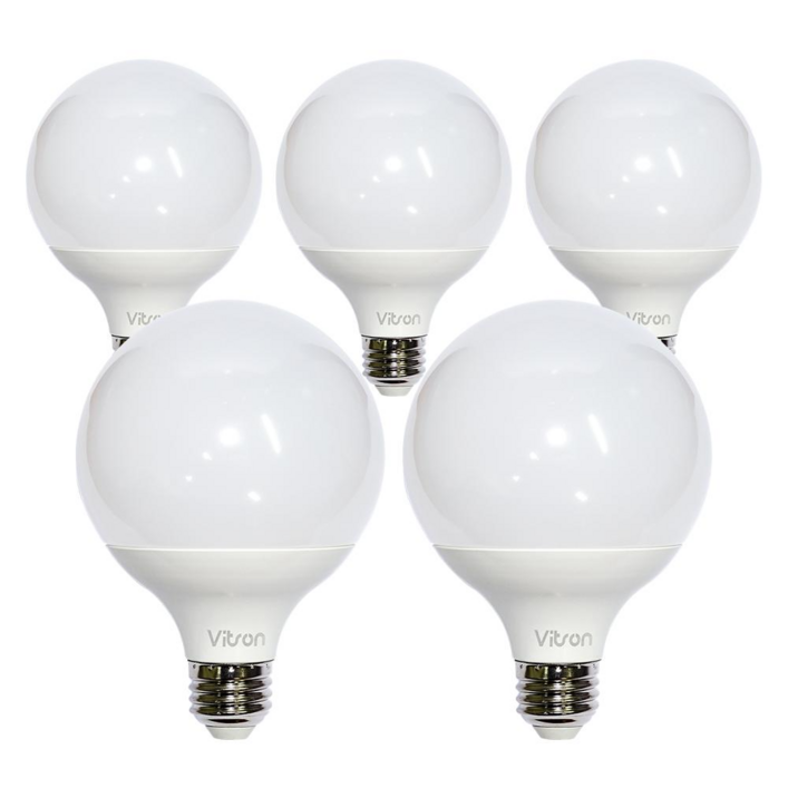 비츠온 화이트 숏타입 원하 볼구 G95 LED 전구 12W